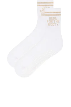 Women Souls. Lingerie & Sleepwear>Here For The Booty Grip Socks
