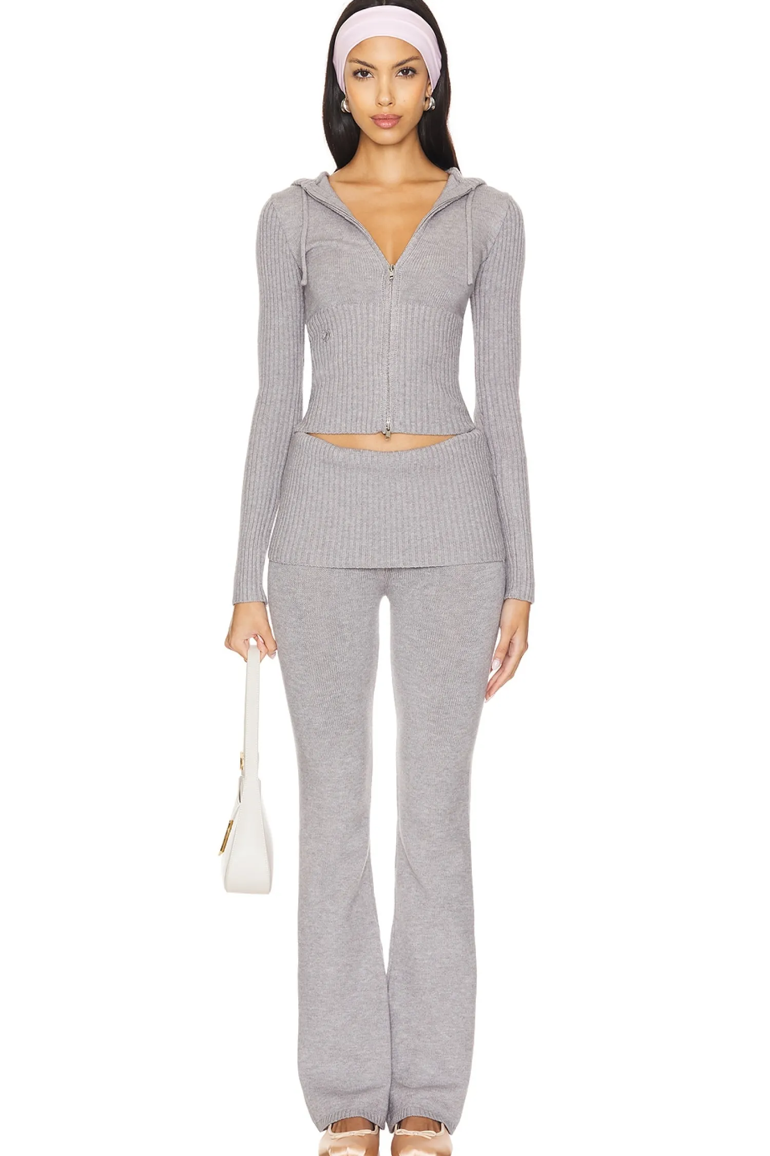 Women Frankies Bikinis Loungewear>Heritage Cloud Knit Hoodie