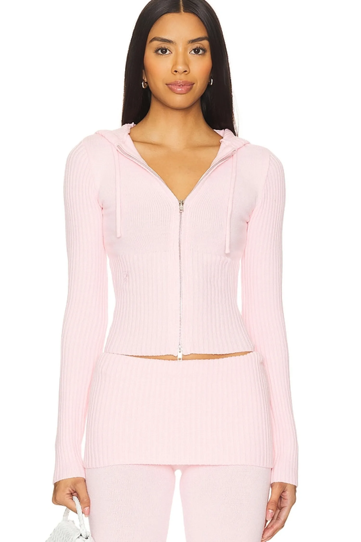 Women Frankies Bikinis Matching Sets>Heritage Cloud Knit Hoodie