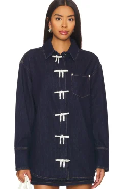 Women retrofete Matching Sets>Hessa Denim Shirt