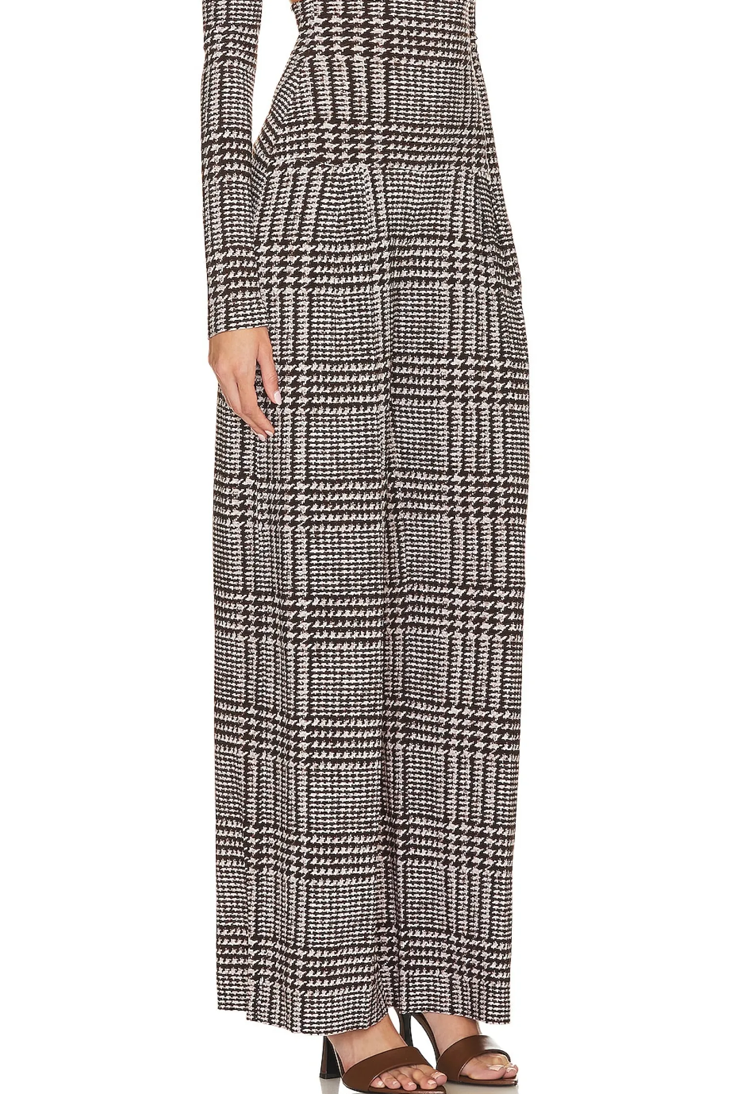 Women Norma Kamali Pants|Matching Sets>High Waist Pleat Pant