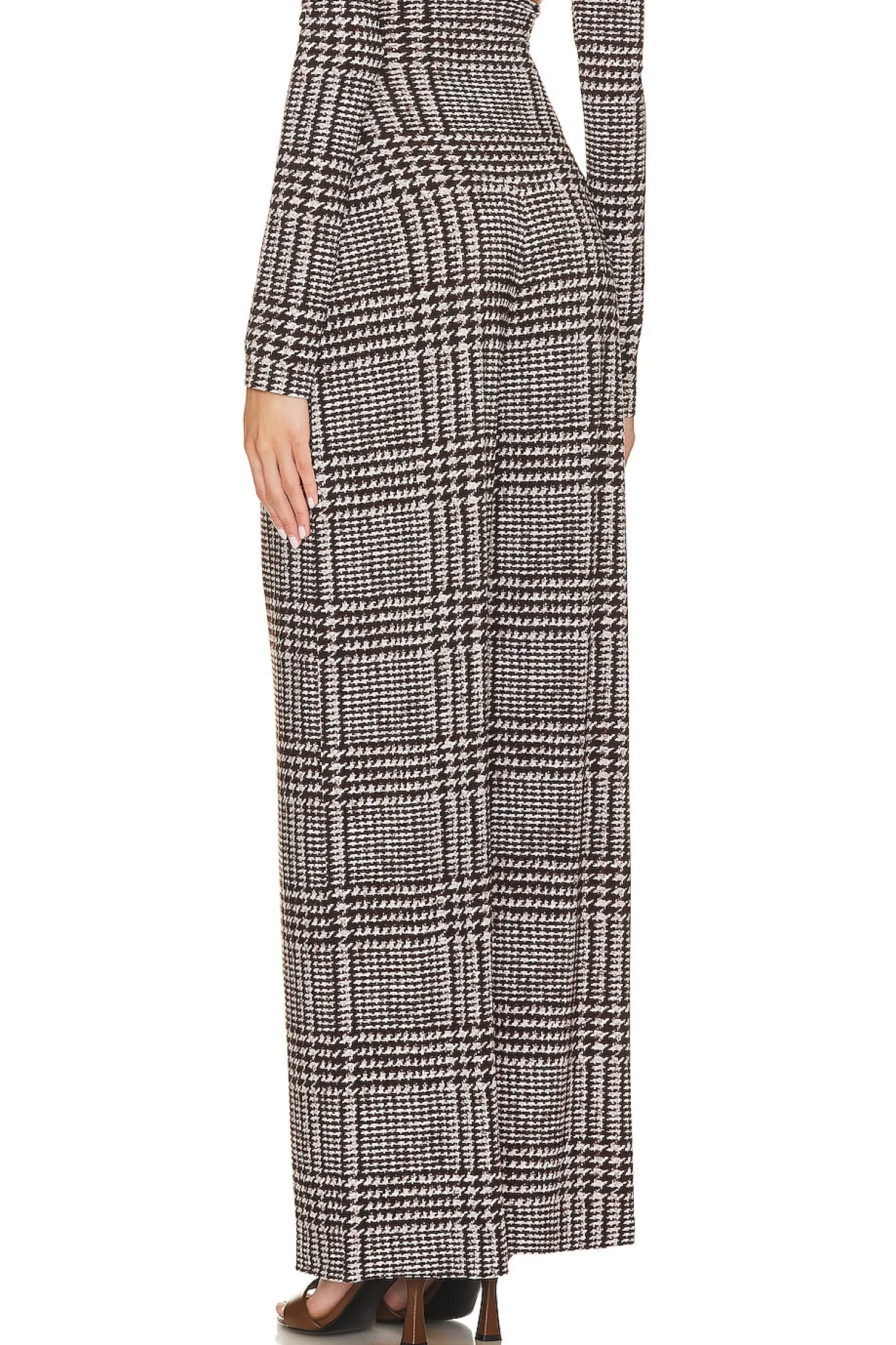 Women Norma Kamali Pants|Matching Sets>High Waist Pleat Pant