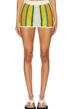 Women MOTHER Matching Sets>High Waisted Blissful Bootie Short
