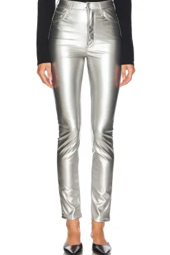 Women MOTHER Pants>High Waisted Rail Skimp