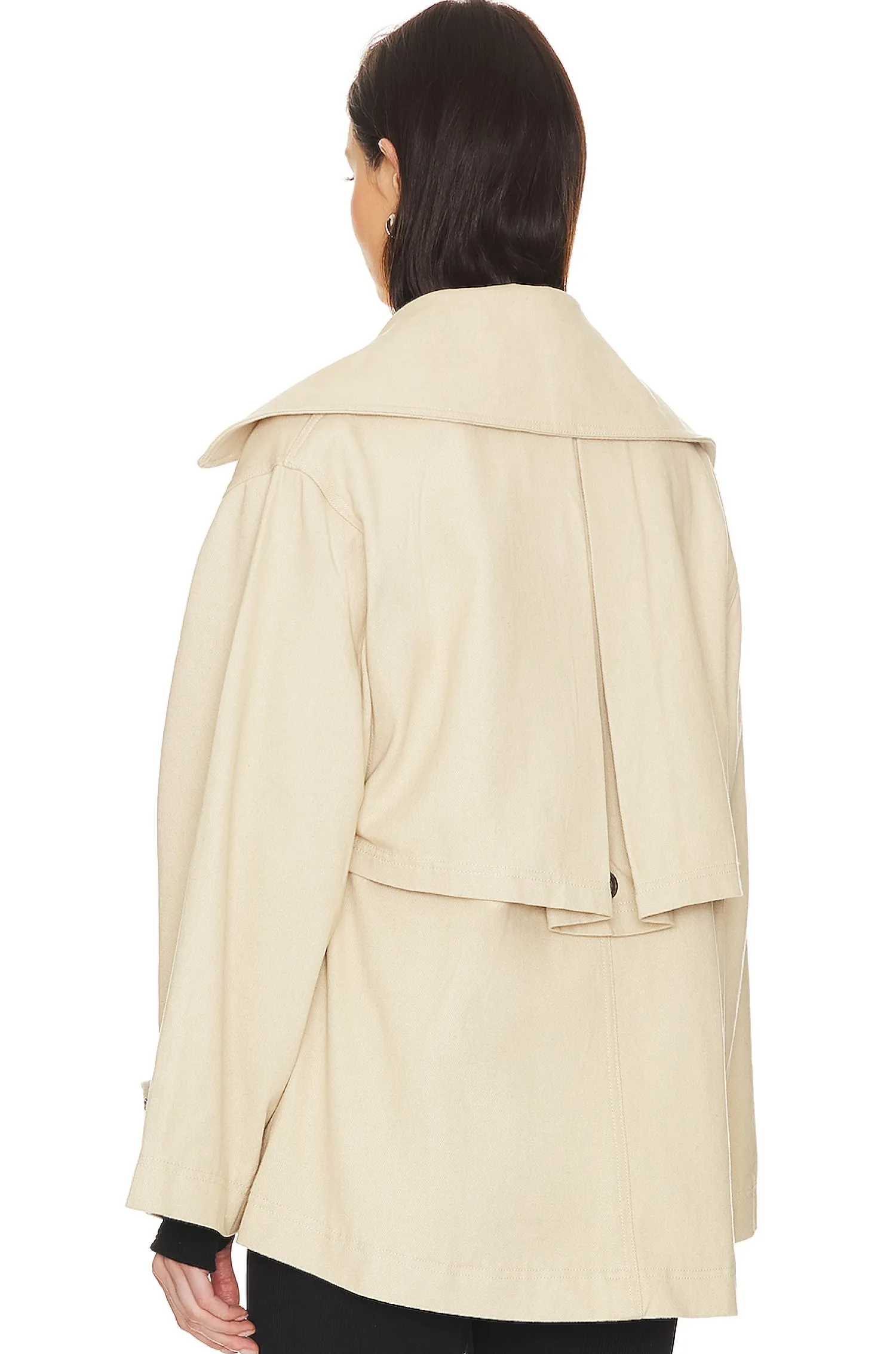 Women Free People Jackets & Coats>Highlands Peacoat In Tea Combo