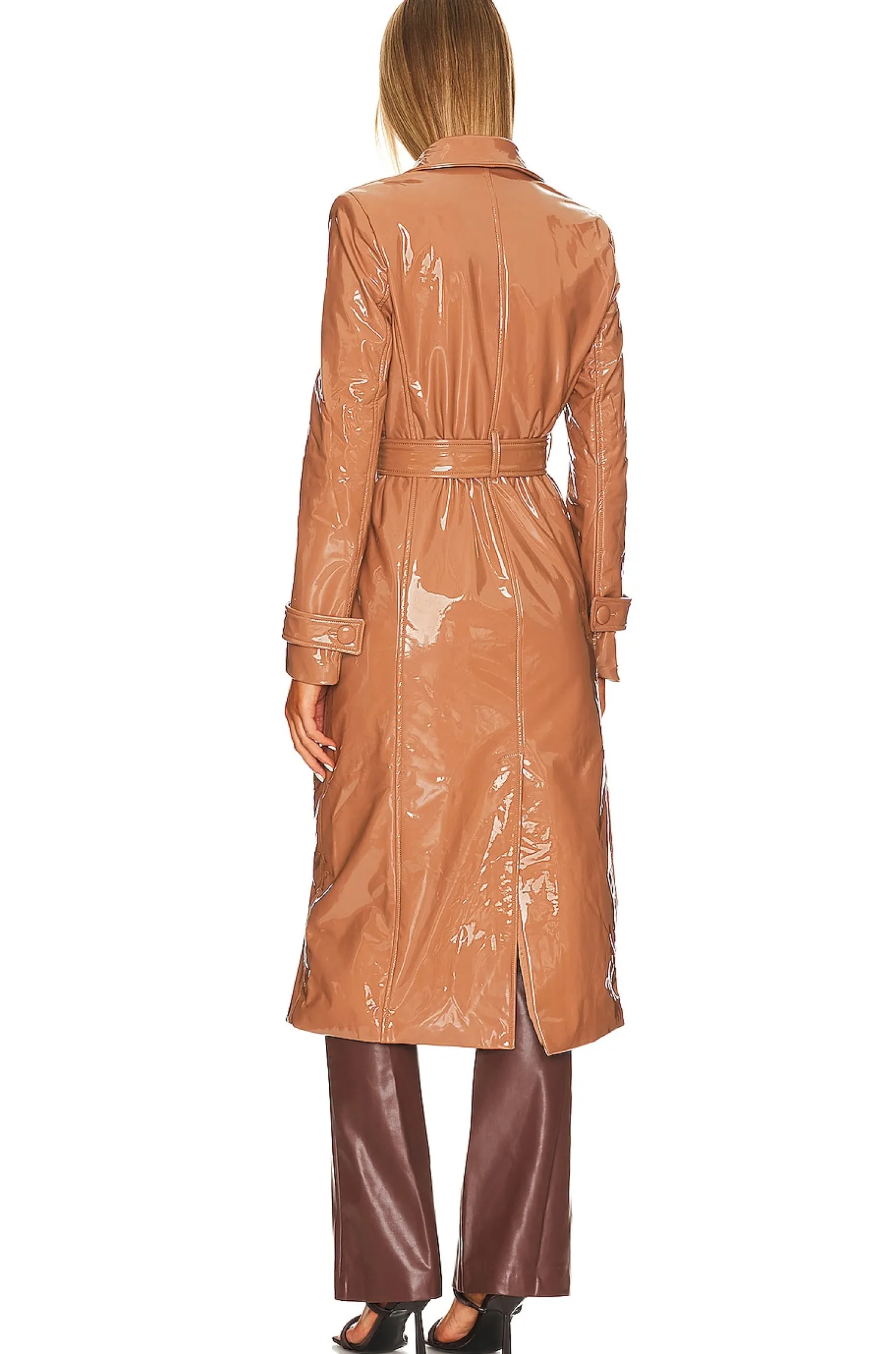 Women Bardot Jackets & Coats>Hi-Shine Trench Coat