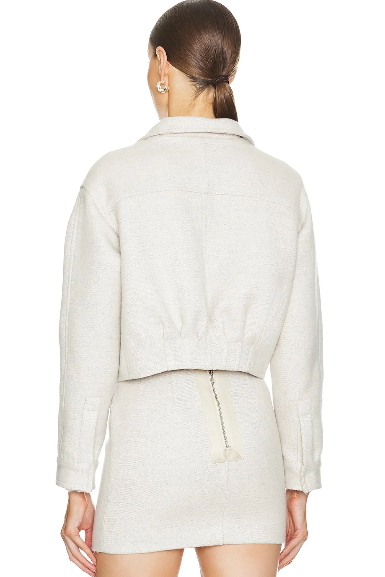 Women SABLYN Jackets & Coats>Holis Cropped Pleated Jacket