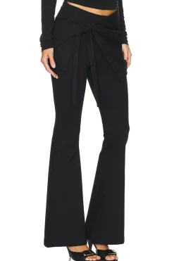 Women MARRKNULL Matching Sets>Hollow Out Stretch Skinny Flare