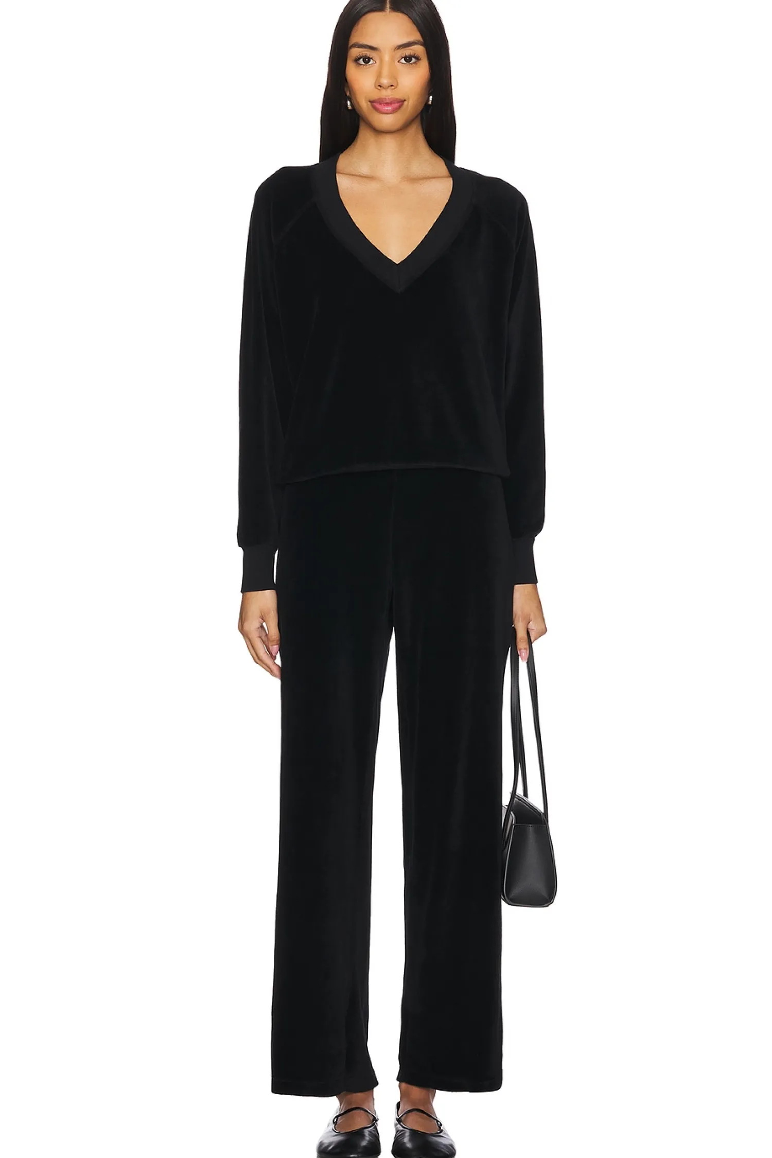 Women perfectwhitetee Pants|Loungewear>Holly Wide Leg Sweatpant