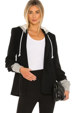 Women Cinq a Sept Jackets & Coats>Hooded Khloe Jacket