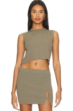 Women L'Academie Matching Sets>Idola Rib Top
