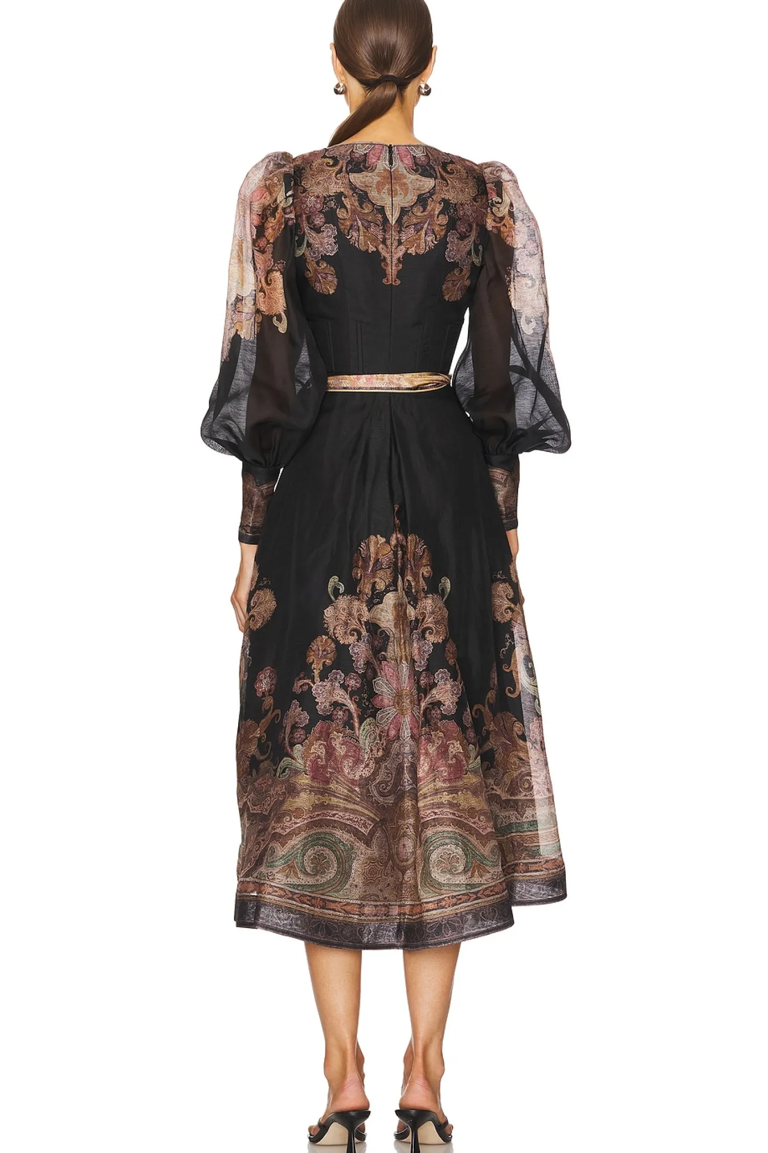 Women Zimmermann Dresses>Illustration Structured Dress
