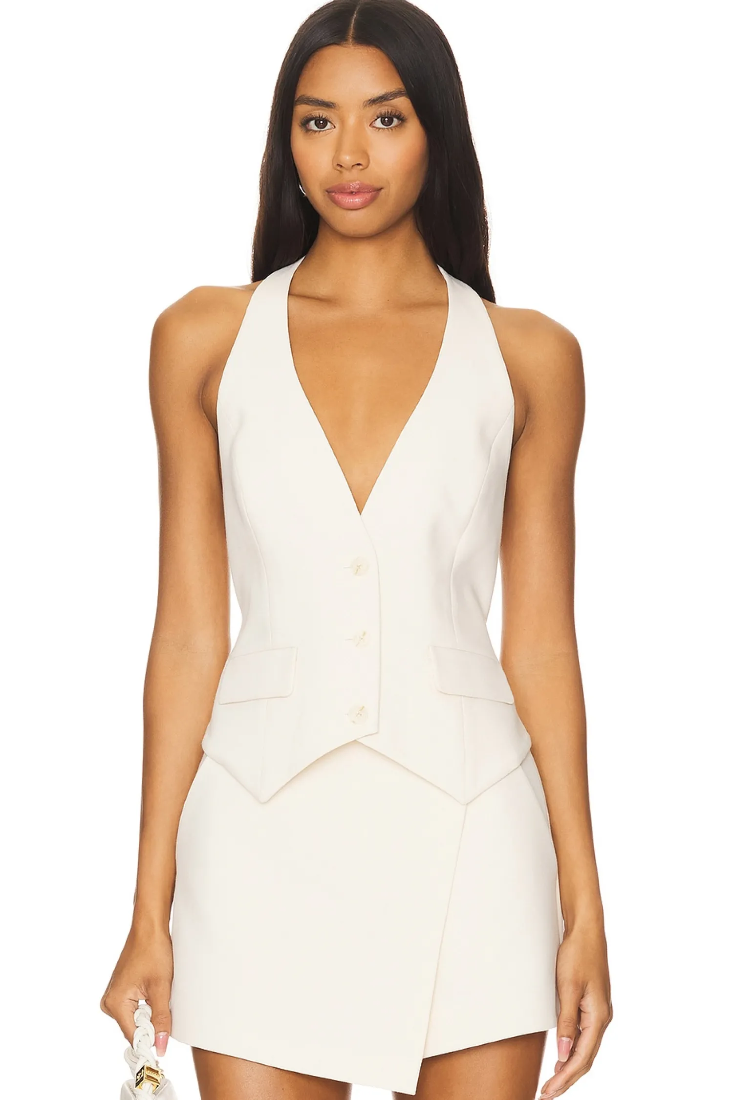 Women Shona Joy Jackets & Coats>Irena Tailored Open Back Vest