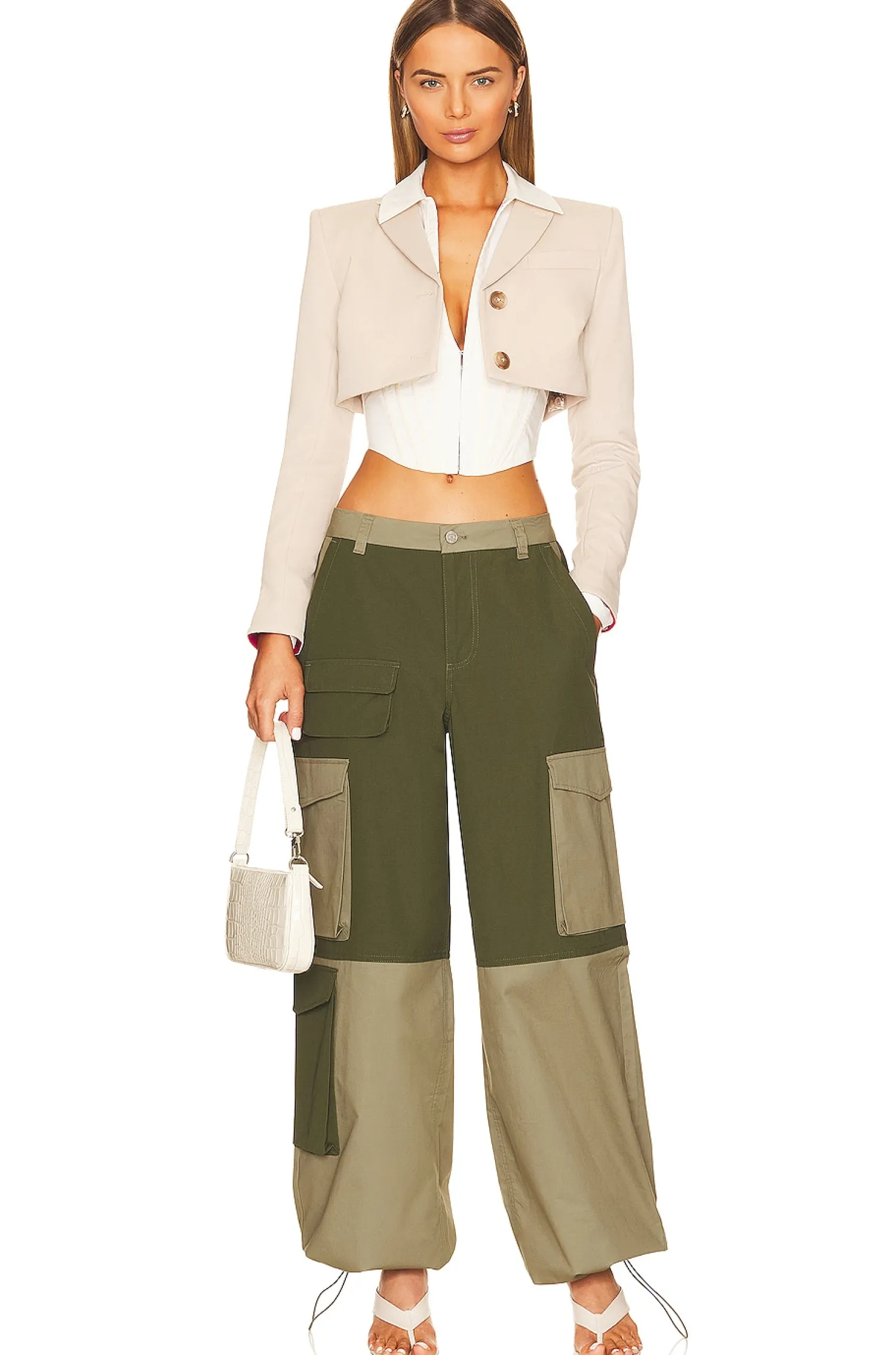 Women L'Academie Jackets & Coats>Ivy Cropped Blazer