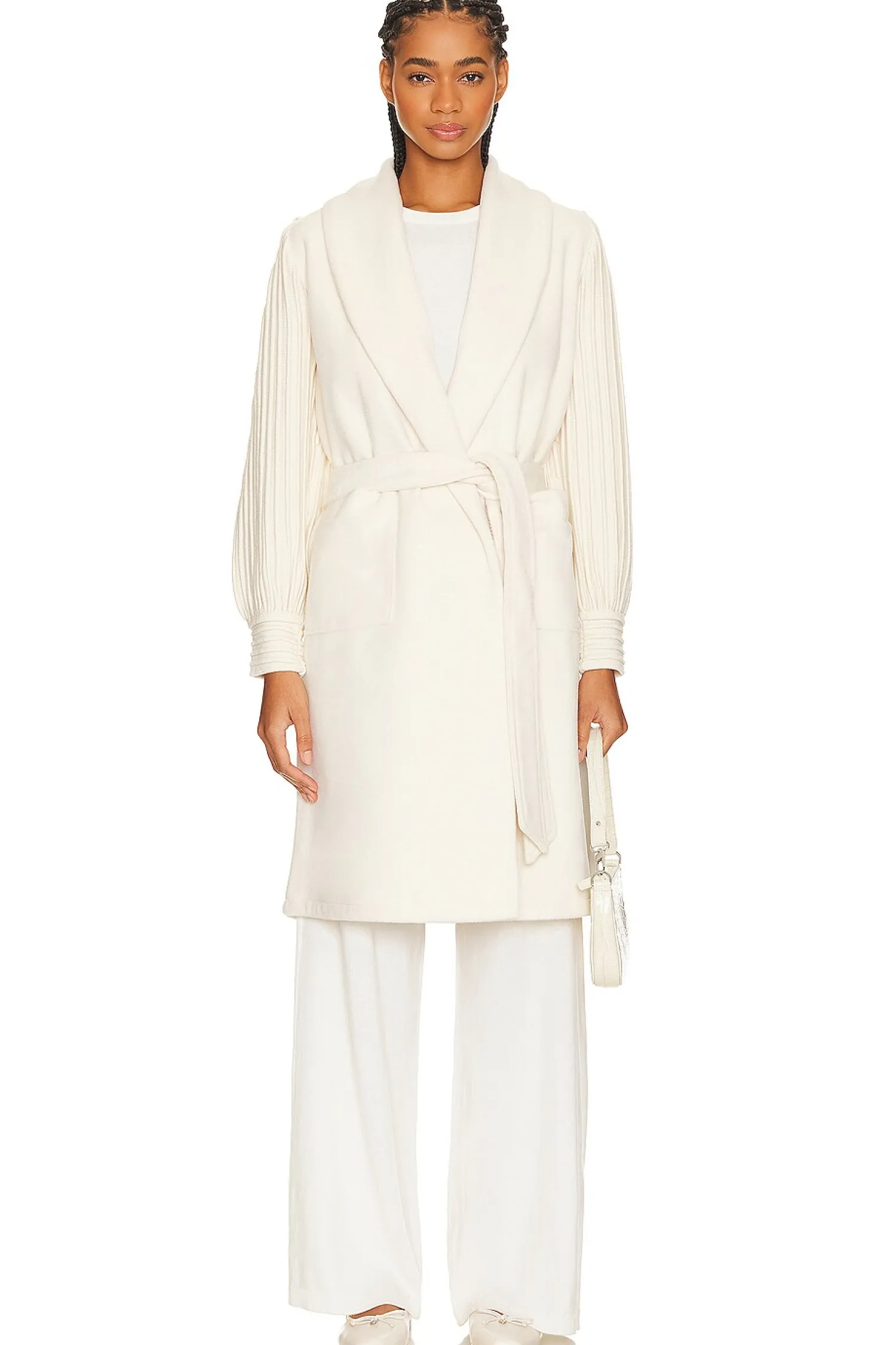 Women Splendid Jackets & Coats>Ivy Sweater Mix Wool Coat