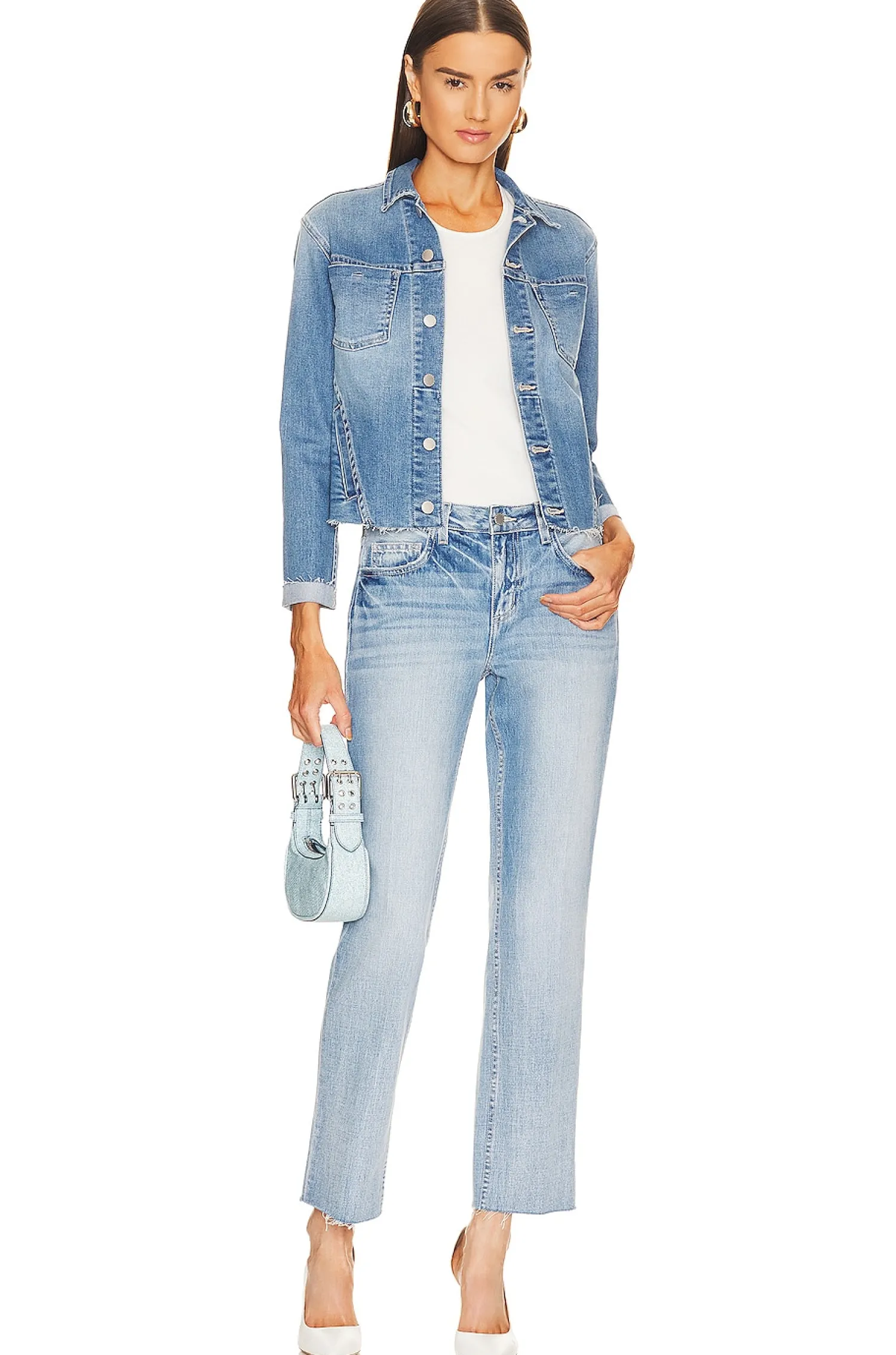 Women L'AGENCE Jackets & Coats>Janelle Slim Undone Jacket