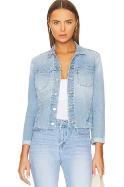 Women L'AGENCE Jackets & Coats>Janelle Slim Undone Jacket