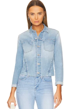 Women L'AGENCE Jackets & Coats>Janelle Slim Undone Jacket