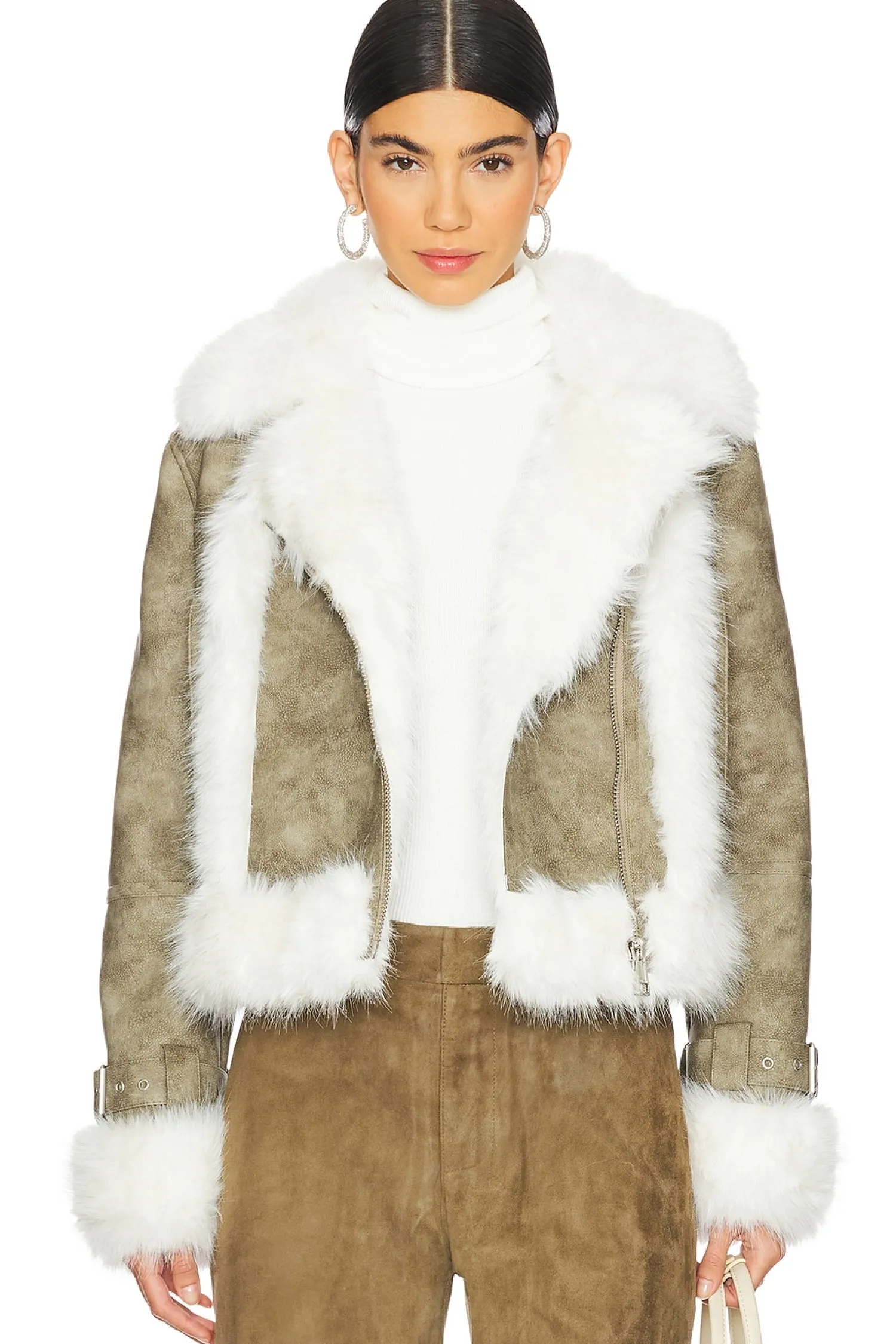 Women Apparis Jackets & Coats>Jay Distressed Bonded Coat