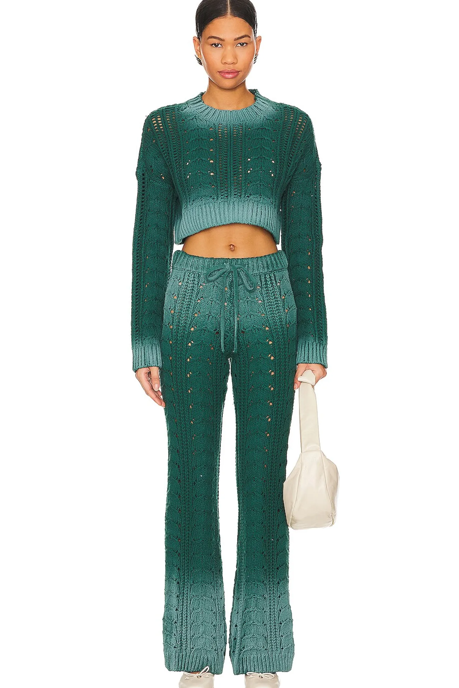 Women Lovers and Friends Matching Sets|Loungewear>Jelissa Ombre Knit Pant