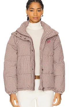 Women Damson Madder Jackets & Coats>Jennifer Check Puffer