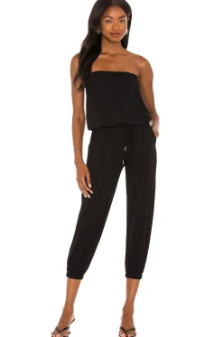 Women Bobi Jumpsuits>Jersey Strapless Jumpsuit