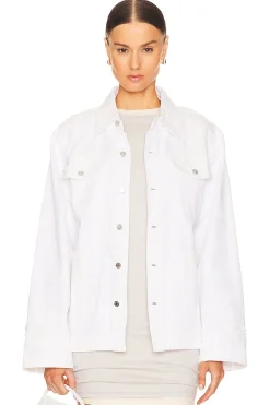 Women GRLFRND Jackets & Coats>Jessie Body Drill Shirt Jacket