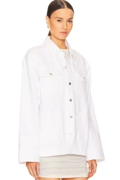 Women GRLFRND Jackets & Coats>Jessie Body Drill Shirt Jacket