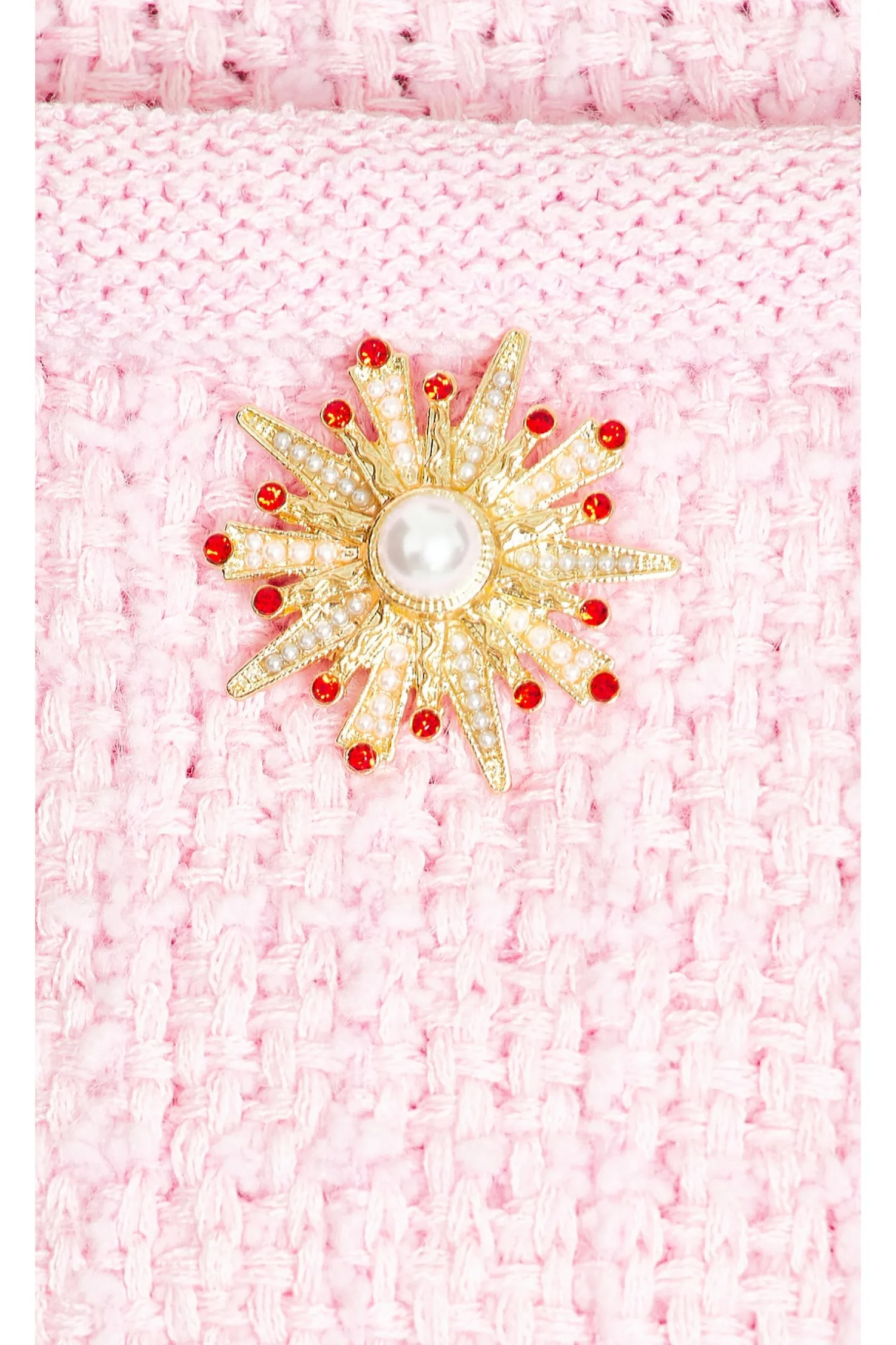 Women self-portrait Matching Sets>Jewel Knit Top
