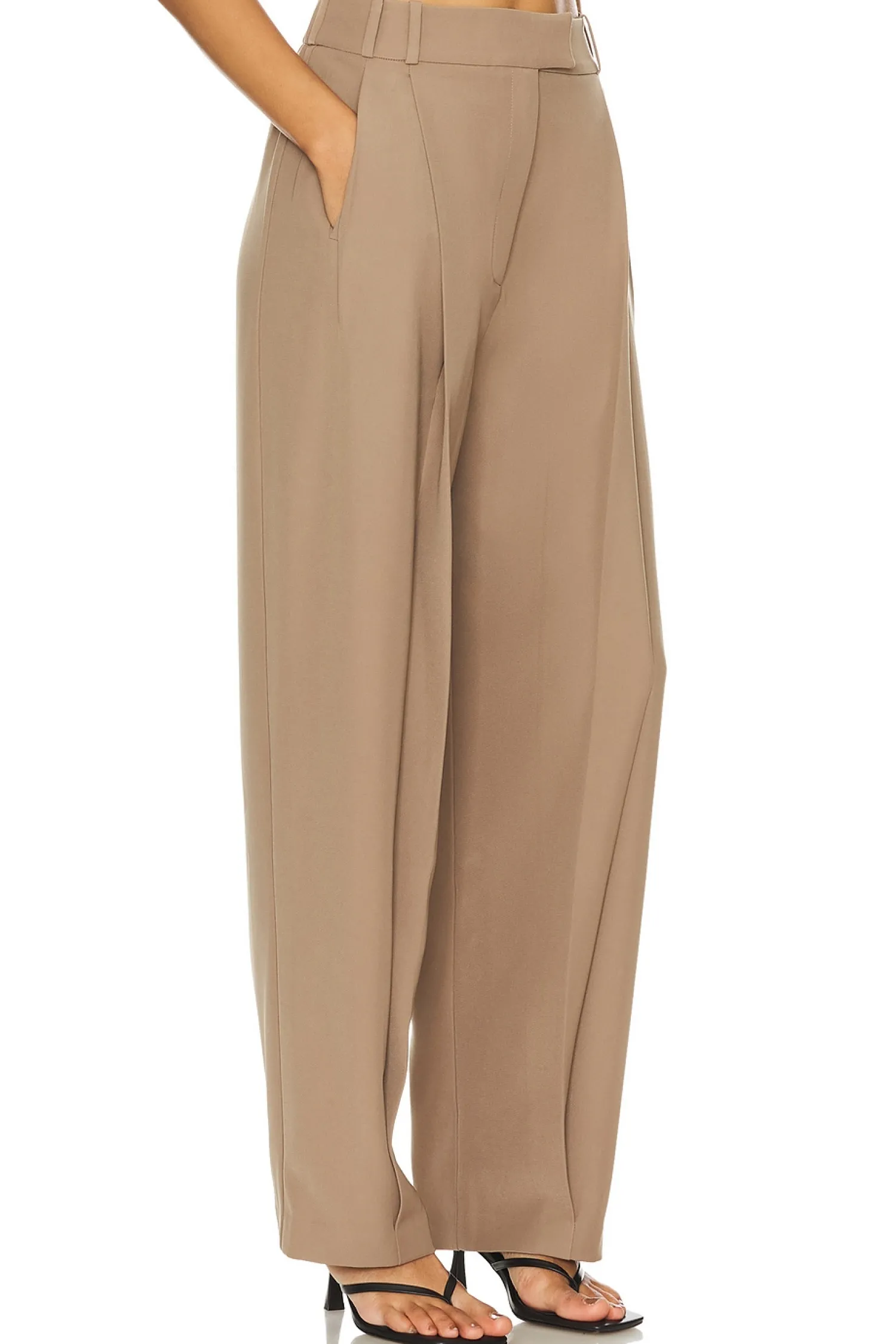 Women RE ONA Pants>Joey Suit Trouser