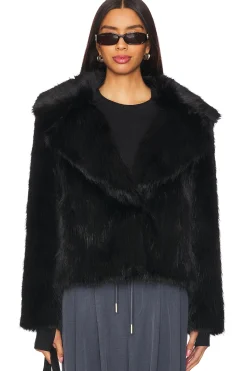 Women SAM. Jackets & Coats>Josie 23" Faux Fur Jacket