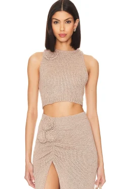 Women Lovers and Friends Matching Sets>Joya Rosette Top