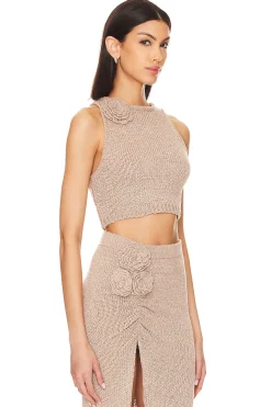 Women Lovers and Friends Matching Sets>Joya Rosette Top