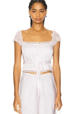 Women GUIZIO Matching Sets>Kahli Lace Top