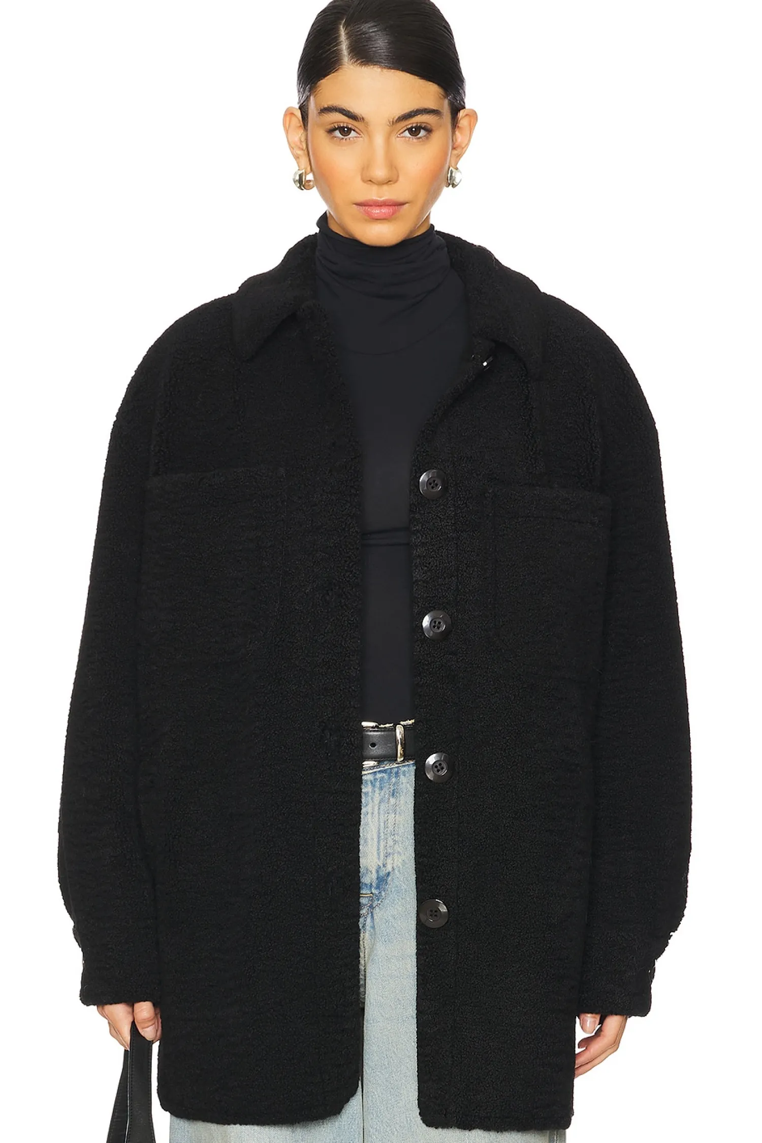 Women LAMARQUE Jackets & Coats>Kane Faux Fur Shacket