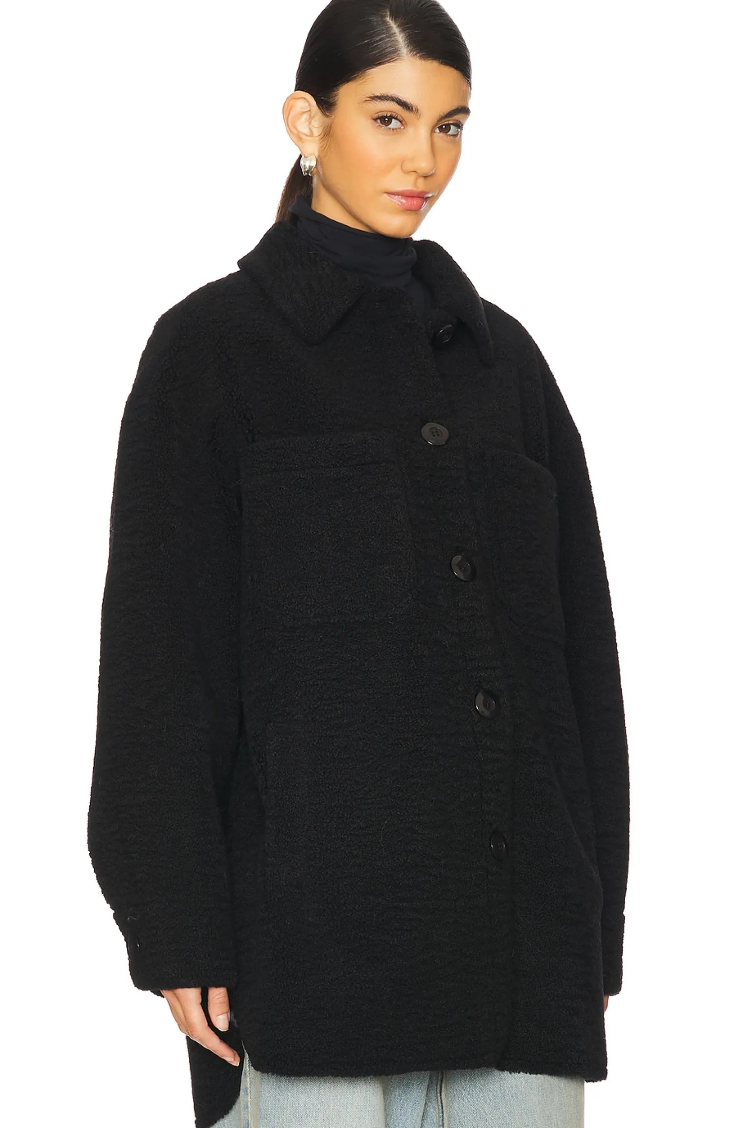 Women LAMARQUE Jackets & Coats>Kane Faux Fur Shacket