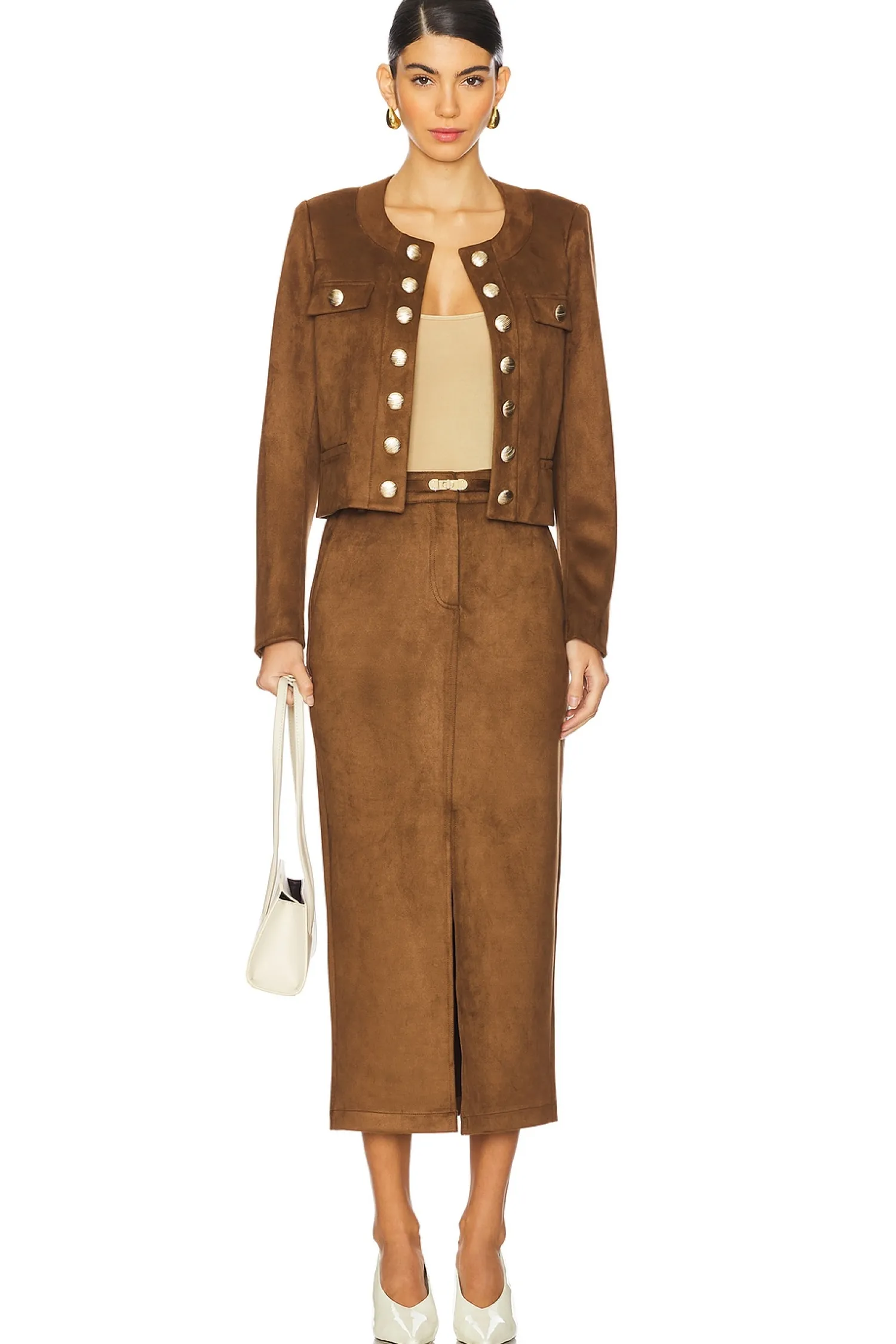 Women Generation Love Jackets & Coats>Karson Faux Suede Jacket