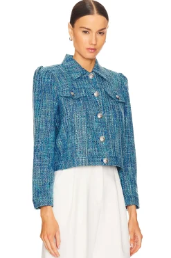 Women L'AGENCE Jackets & Coats>Kasey Bracelet Sleeve Jacket