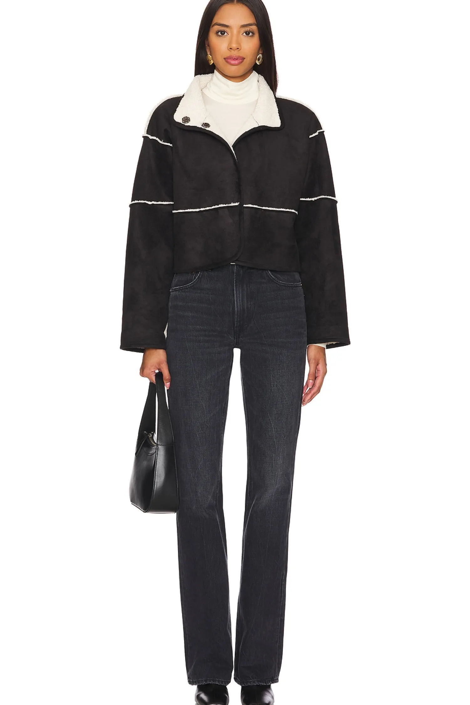 Women Velvet by Graham & Spencer Jackets & Coats>Kelly Reversible Sherpa Jacket