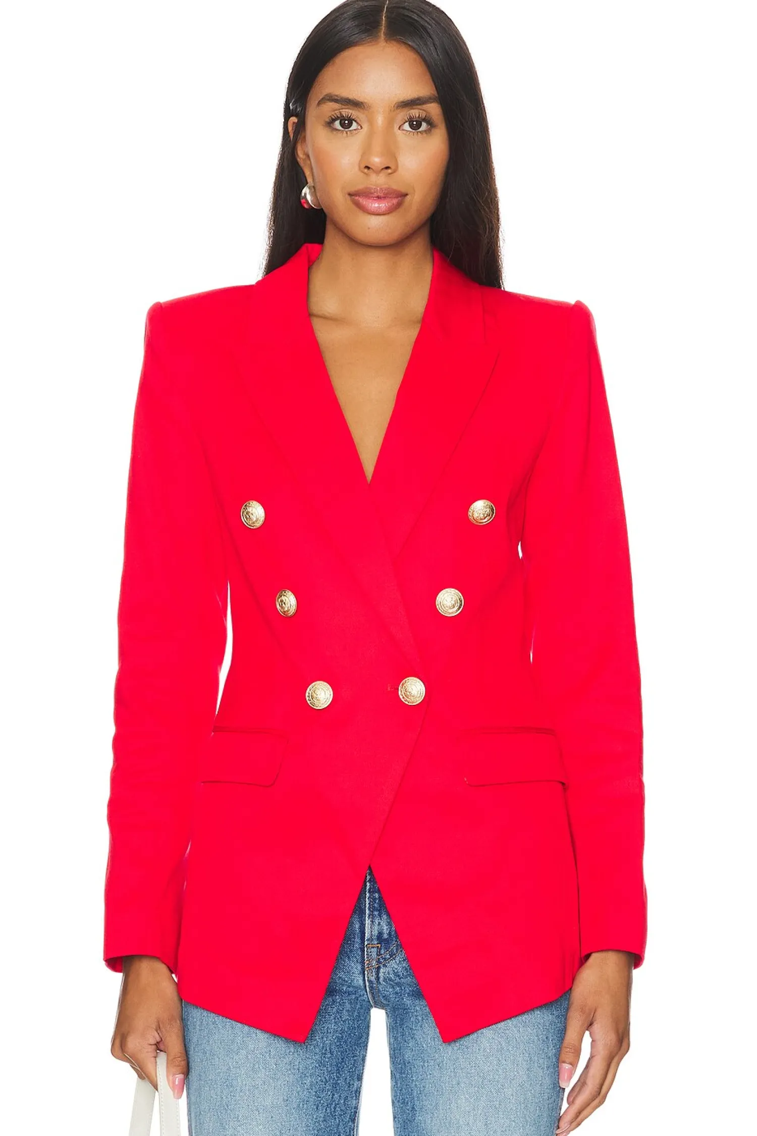 Women L'AGENCE Jackets & Coats>Kendi Long Blazer
