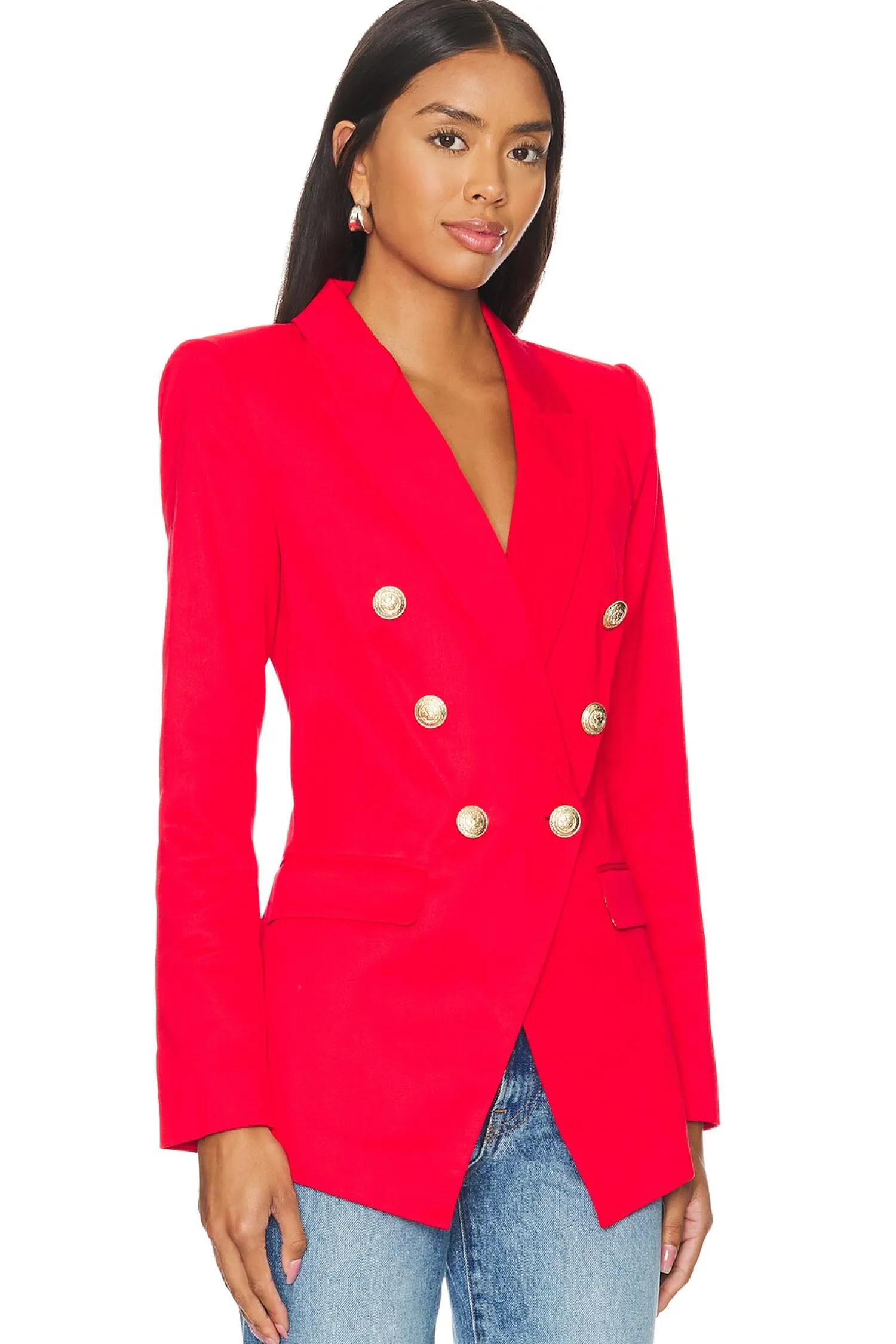 Women L'AGENCE Jackets & Coats>Kendi Long Blazer