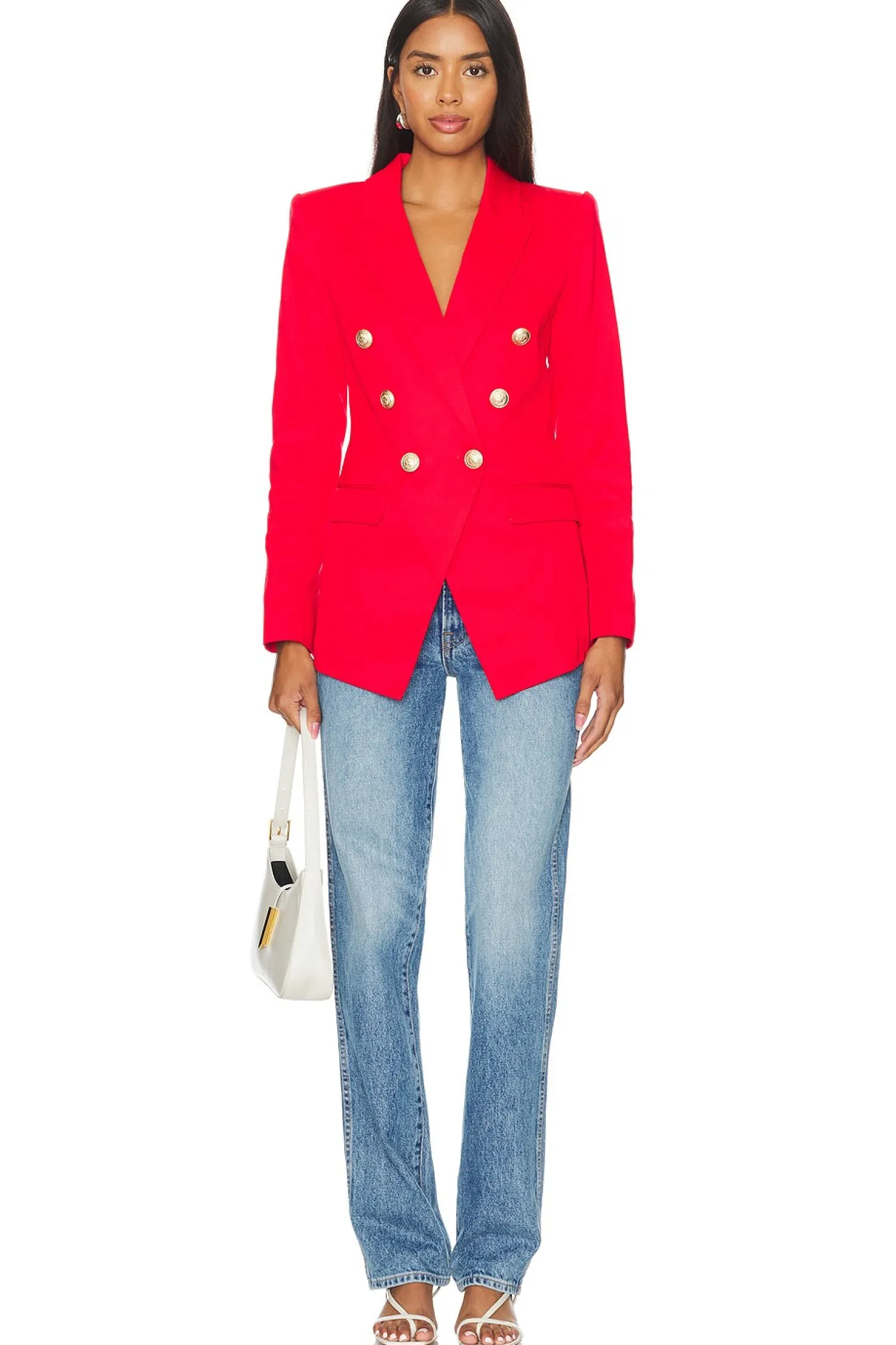 Women L'AGENCE Jackets & Coats>Kendi Long Blazer