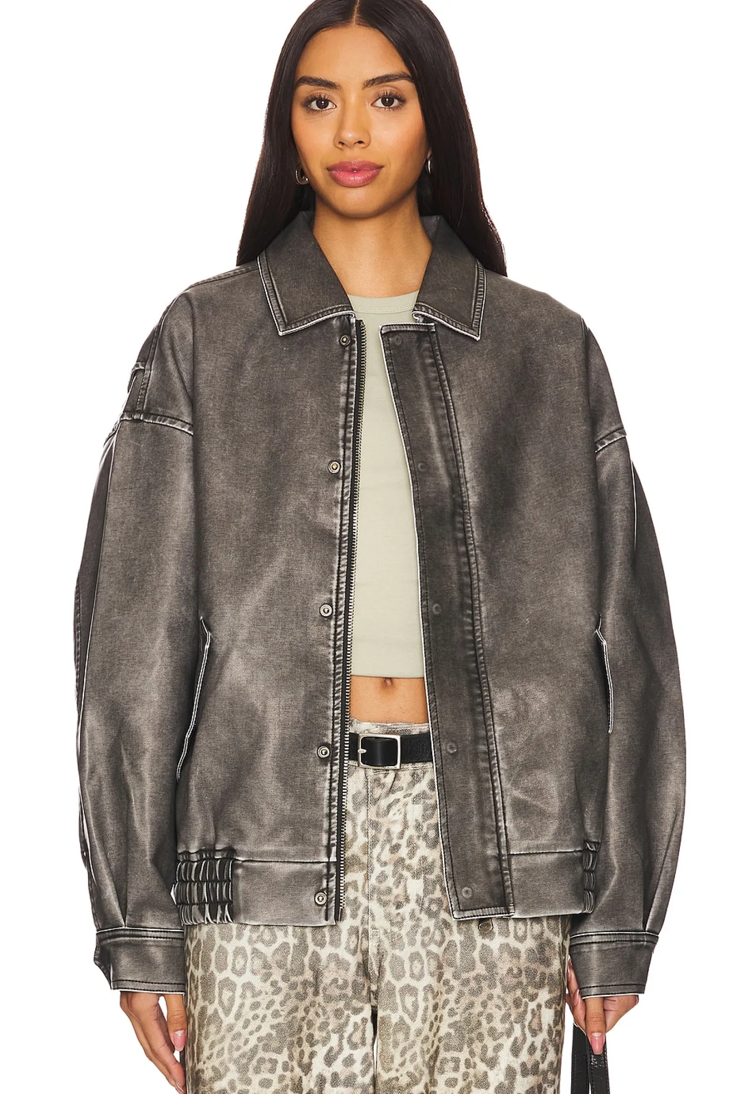 Women LIONESS Jackets & Coats>Kenny Bomber Jacket