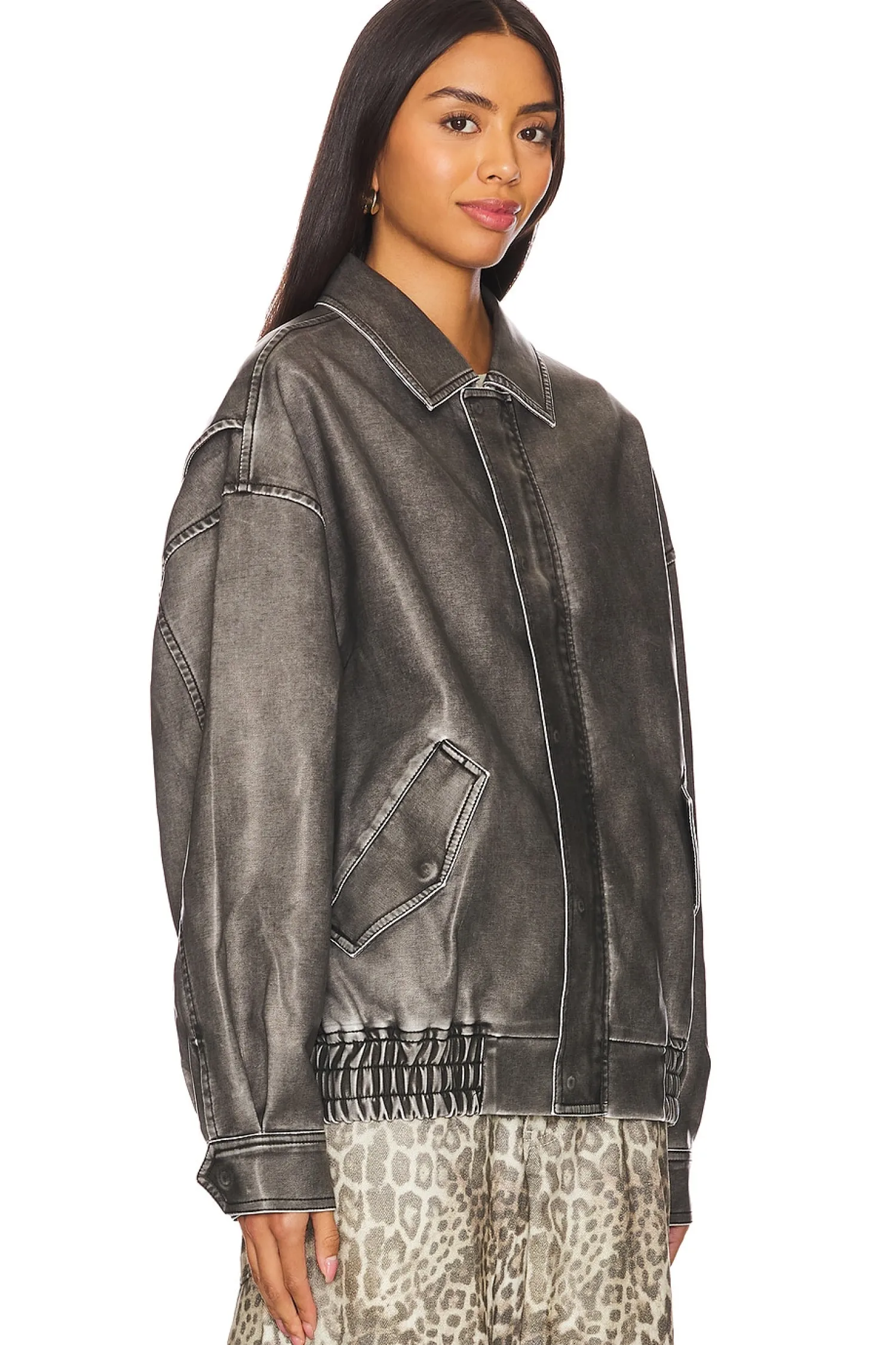 Women LIONESS Jackets & Coats>Kenny Bomber Jacket