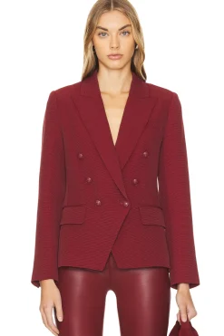 Women L'AGENCE Jackets & Coats>Kenzie Double Breasted Blazer