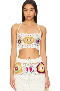Women Lovers and Friends Matching Sets>Kestrel Crochet Top
