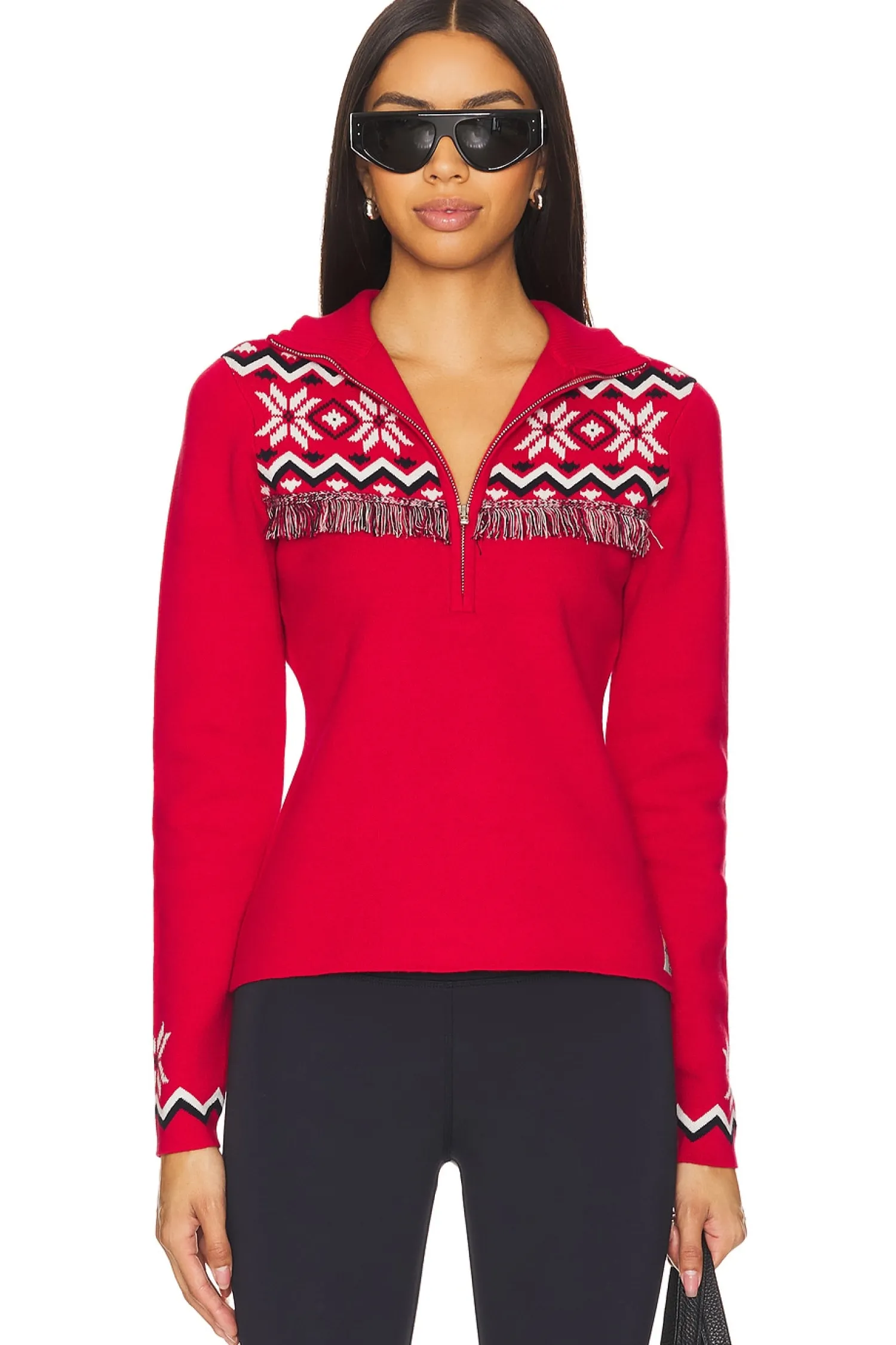 Women THE UPSIDE Matching Sets>Keystone Blanche Half Zip Sweatshirt