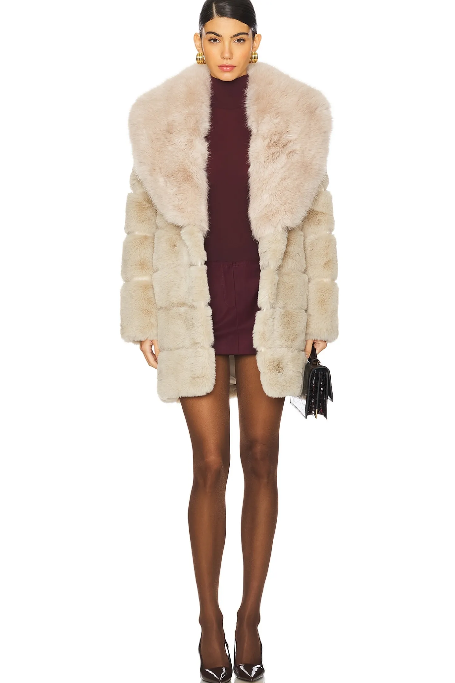 Women ELLIATT Jackets & Coats>Keystone Faux Fur Coat