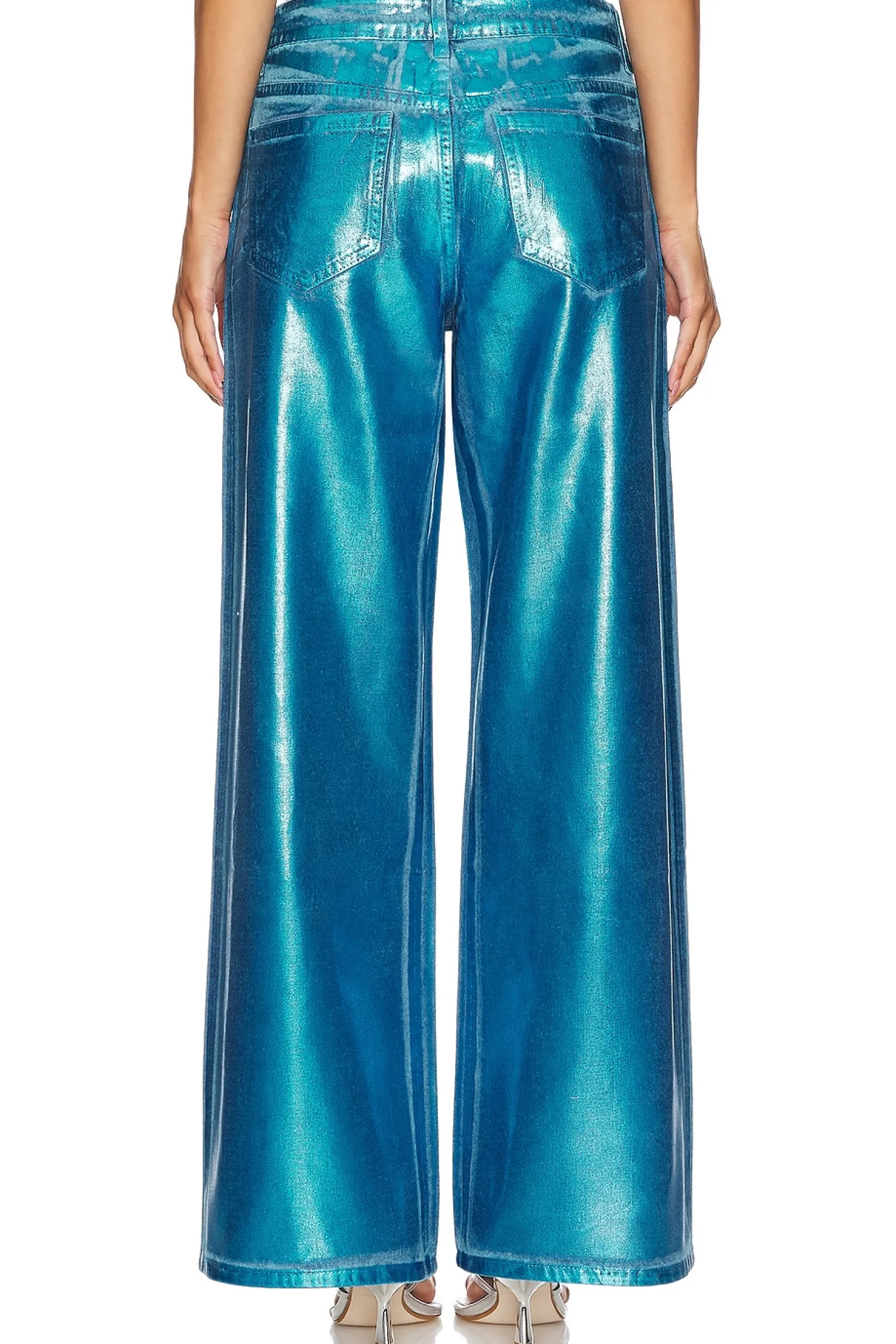 Women superdown Pants>Kiara Metallic Jean