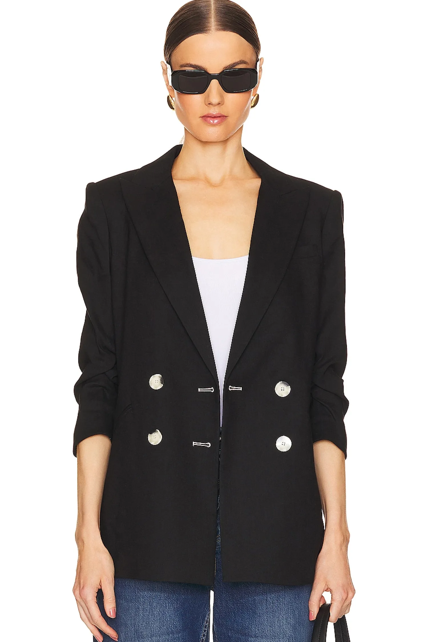 Women Veronica Beard Jackets & Coats>Kiernan Dickey Jacket